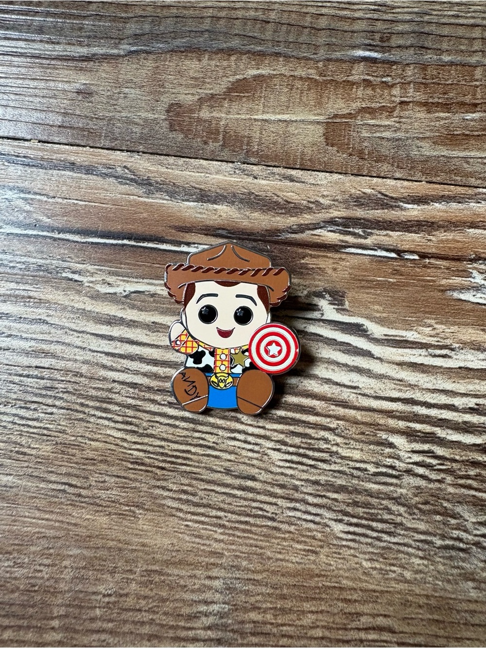 Disney Toy Story Woody Wishables Mystery Trading Pin